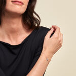 Bracelet Ysalis Argent Blanc - Bracelets Femme | Histoire d&rsquo;Or