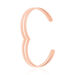 Bracelet Jonc Wilna Acier Rose - Bracelets fantaisie Femme | Histoire d’Or