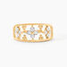 Bague Or Jaune Eternal Spring 3 Fleurs Diamants