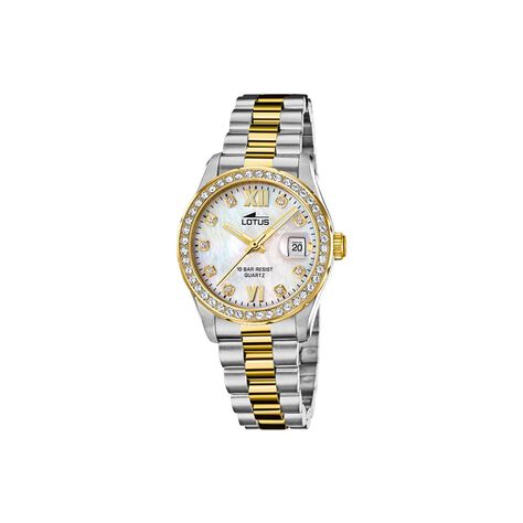 Montre Lotus Freedom Collection Nacre Blanche - Montres Femme | Histoire d’Or