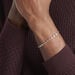 Bracelet Carrus Argent Blanc - Bracelets chaîne Homme | Histoire d’Or