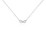 Collier Bastin Argent Blanc Oxyde De Zirconium - Colliers fantaisie Femme | Histoire d&rsquo;Or