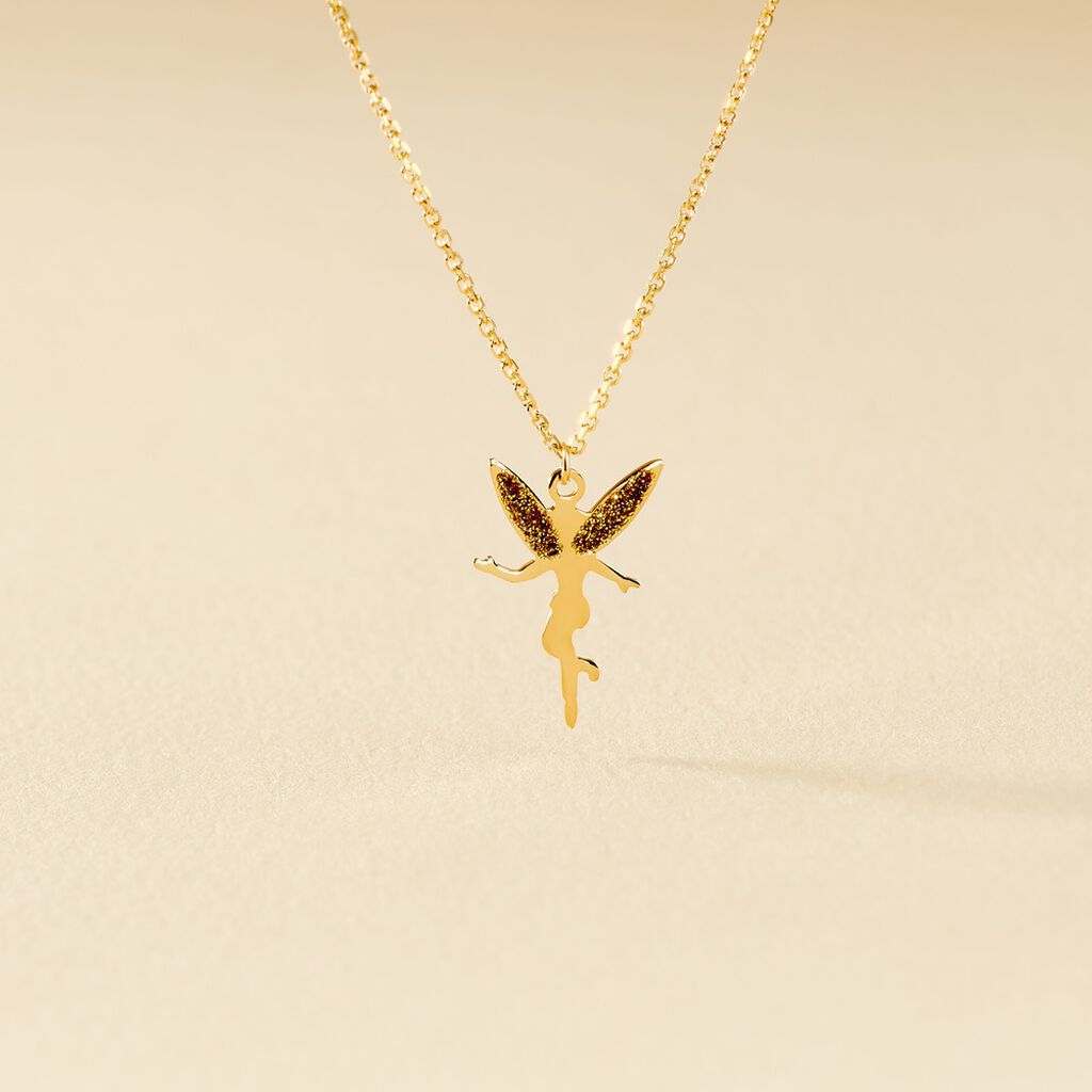 Collier Feelia Or Jaune - Colliers Enfant | Histoire d&rsquo;Or