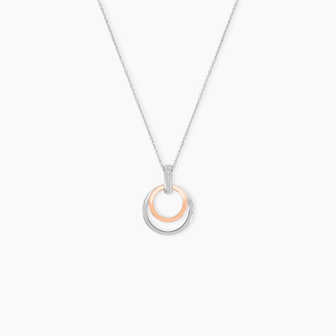 Collier Eloisia Or Bicolore Diamant - Colliers Femme | Histoire d’Or