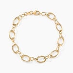 Bracelet Maille Or Jaune Merianne - Bracelets cha&icirc;ne Femme | Histoire d&rsquo;Or