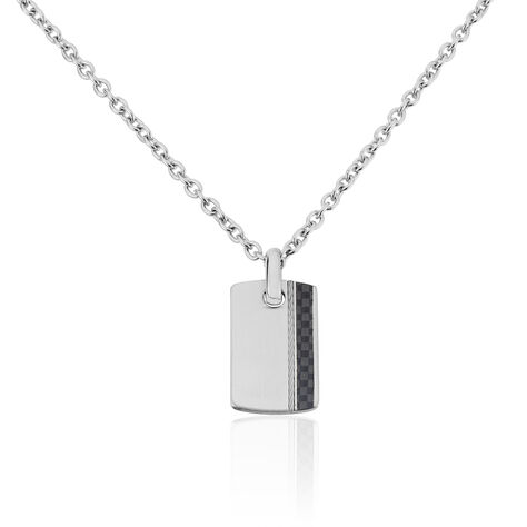 Collier Lovaina Acier Blanc - Colliers Homme | Histoire d’Or
