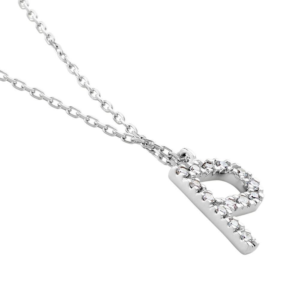 Collier Oran Or Blanc Diamant - Colliers Femme | Histoire d’Or
