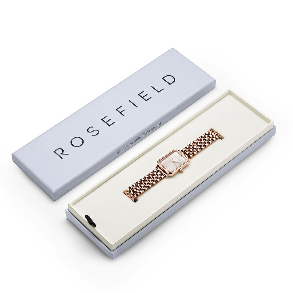 Montre Rosefield Octagon Blanc - Montres Femme | Histoire d’Or