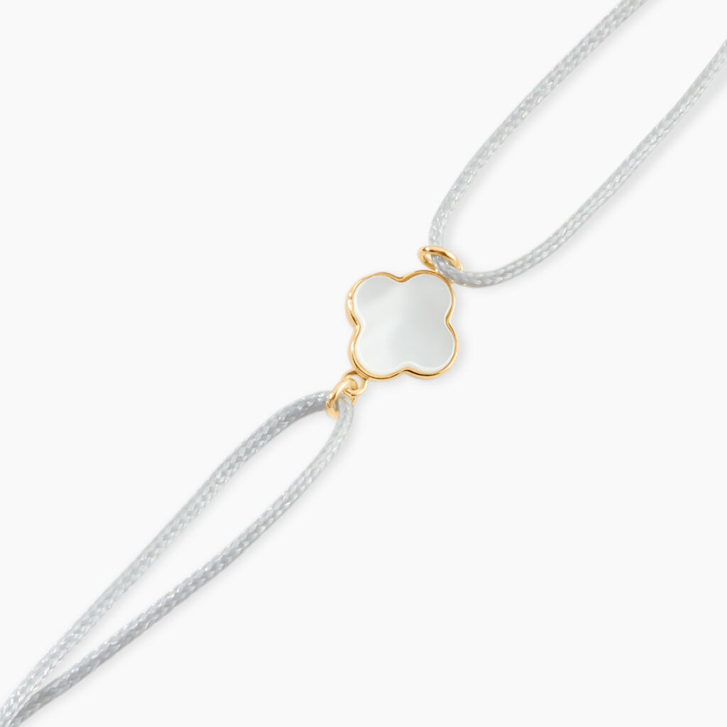 Bracelet Lucky Gems Or Jaune Nacre - Bracelets Coulissants Femme | Histoire d&rsquo;Or