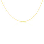 Cha&icirc;ne Igoa Maille For&ccedil;at Diamantee Or Jaune - Chaines Famille | Histoire d&rsquo;Or