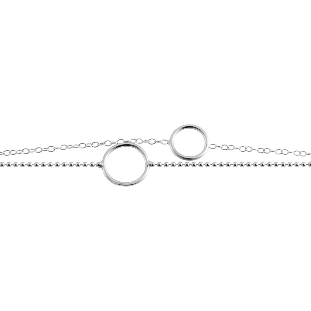 Bracelet Argent Blanc Merien - Bracelets Femme | Histoire d’Or