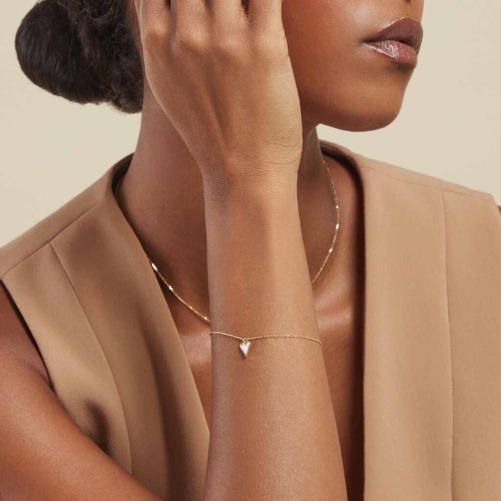 Bracelet Romancya Or Jaune Nacre - Bracelets Femme | Histoire d’Or