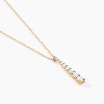 Collier Plaqu&eacute; Or Beisiris Oxydes De Zirconium - Colliers Femme | Histoire d&rsquo;Or