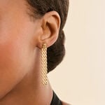 Boucles D'Oreilles Pendantes Allure Argent Jaune - Boucles d'oreilles pendantes Femme | Histoire d&rsquo;Or