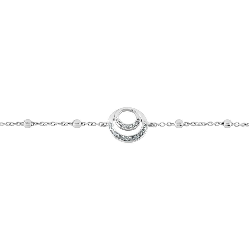 Bracelet Argent Vibien Glitter - Bracelets Femme | Histoire d&rsquo;Or