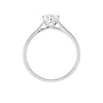 Bague Solitaire Athena Or Blanc Diamant - Bagues solitaires Femme | Histoire d&rsquo;Or
