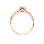 Bague Solitaire Tatiana Or Rose Diamant - Bagues solitaires Femme | Histoire d&rsquo;Or