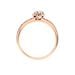 Bague Solitaire Tatiana Or Rose Diamant - Bagues solitaires Femme | Histoire d’Or