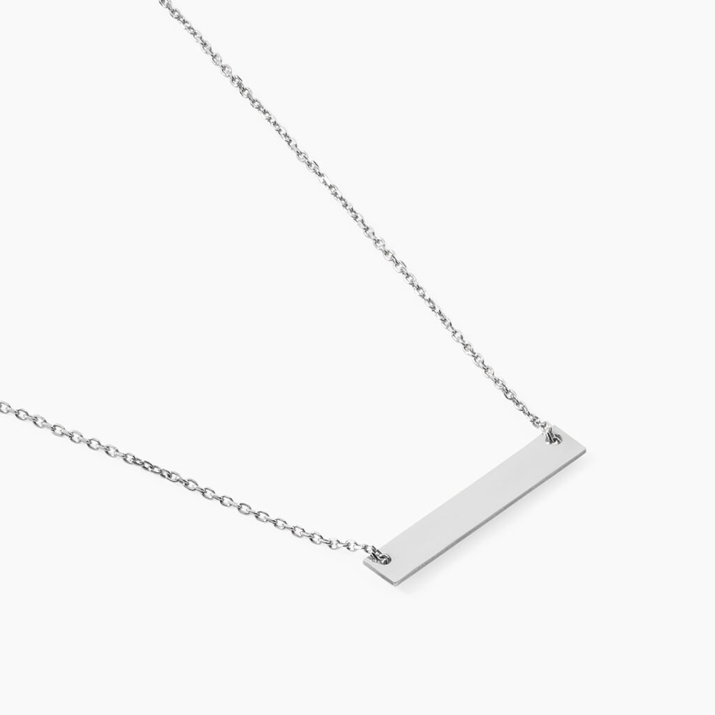 Collier Bronwen Argent Blanc - Colliers fantaisie Femme | Histoire d&rsquo;Or