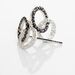 Boucles D'oreilles Puces Bella Or Blanc Diamant - Clous d'oreilles Femme | Histoire d’Or