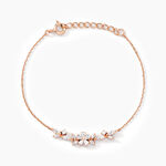 Bracelet Wanda Argent Rose Oxyde De Zirconium - Bracelets Femme | Histoire d&rsquo;Or