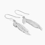 Boucles D'oreilles Pendantes Violka Argent Blanc - Boucles d'oreilles fantaisie Femme | Histoire d&rsquo;Or