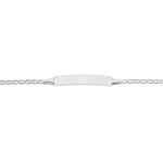 Bracelet Identit&eacute; B&eacute;b&eacute; Esta Or Blanc  - Bracelets Communion Enfant | Histoire d&rsquo;Or