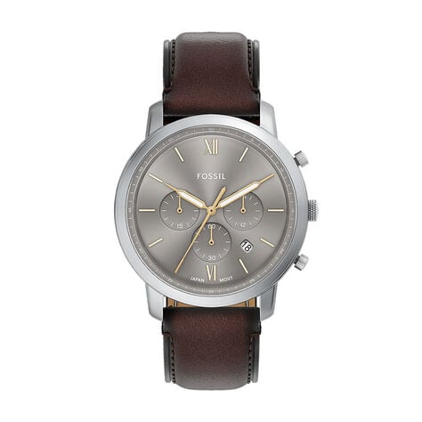 Montre Fossil Neutra Chrono Gris - Montres Homme | Histoire d’Or