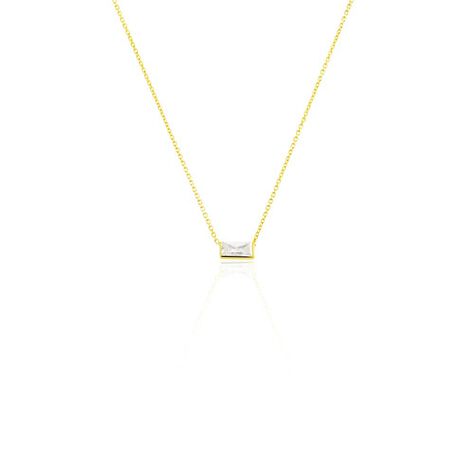 Collier Lawry Or Jaune Oxyde De Zirconium - Colliers Femme | Histoire d’Or