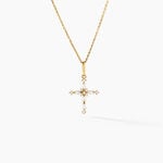 Pendentif Cornelio Or Jaune Oxyde De Zirconium - Pendentifs Communion Femme | Histoire d&rsquo;Or