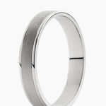 Alliance Padarge Palladium Blanc Ruban - Alliances Unisex | Histoire d&rsquo;Or