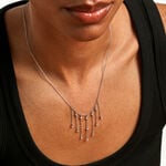 Collier Cascade Argent Blanc Oxyde De Zirconium - F&ecirc;te des m&egrave;res Femme | Histoire d&rsquo;Or