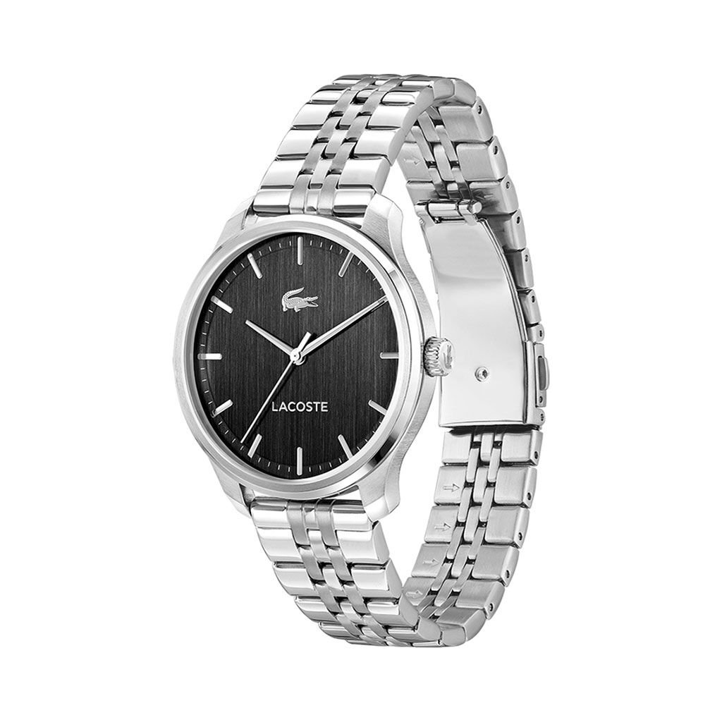 Montre Lacoste Lisbon Noir - Montres Homme | Histoire d&rsquo;Or