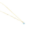Collier Or Jaune Emilee Oxyde De Zirconium - Colliers Enfant | Histoire d&rsquo;Or