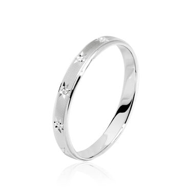 Alliance Pricilia Ruban Plat Or Blanc