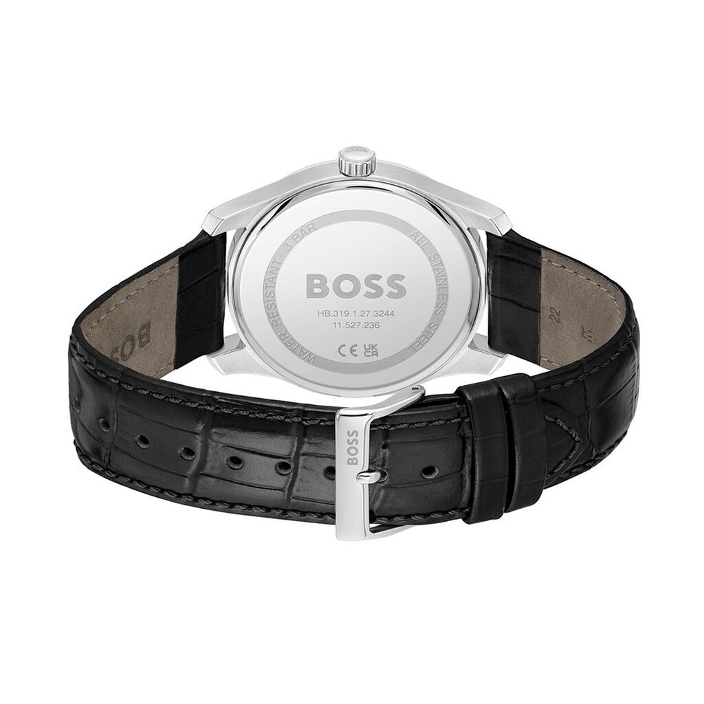 Montre Boss Principle Noir - Id&eacute;es cadeaux Homme | Histoire d&rsquo;Or