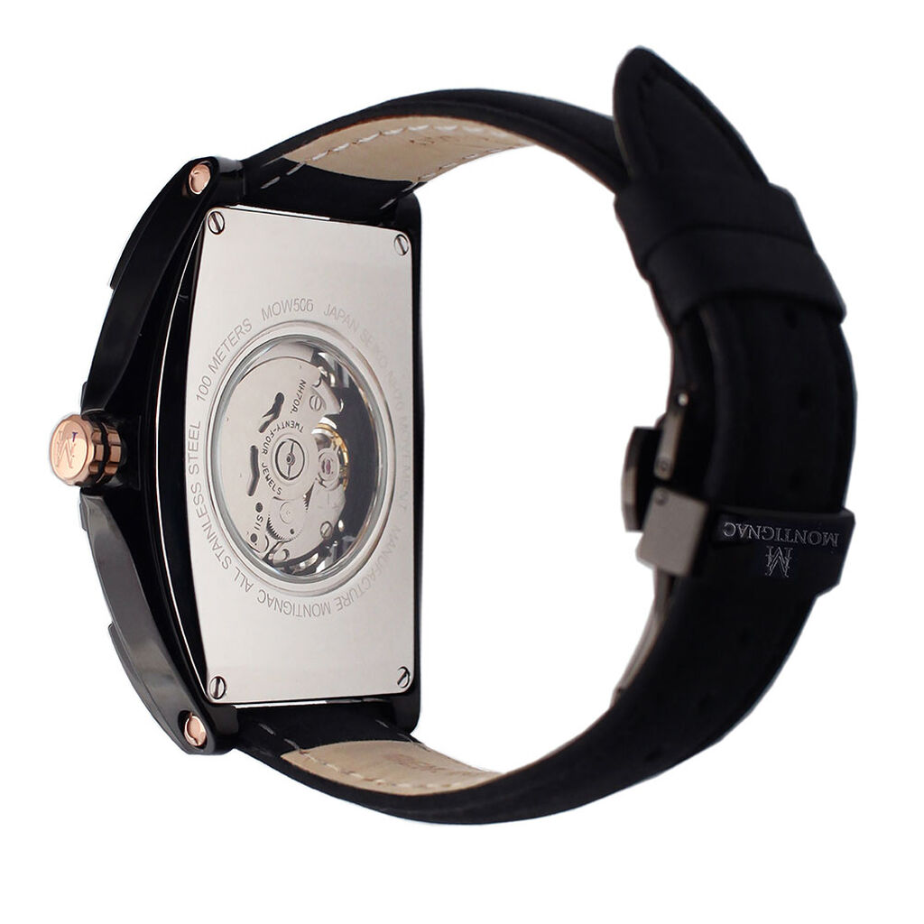 Montre Montignac Noir - Montres Homme | Histoire d’Or