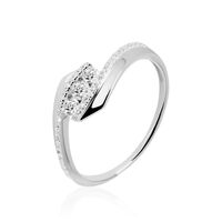 Bague Barbara Or Blanc Diamant