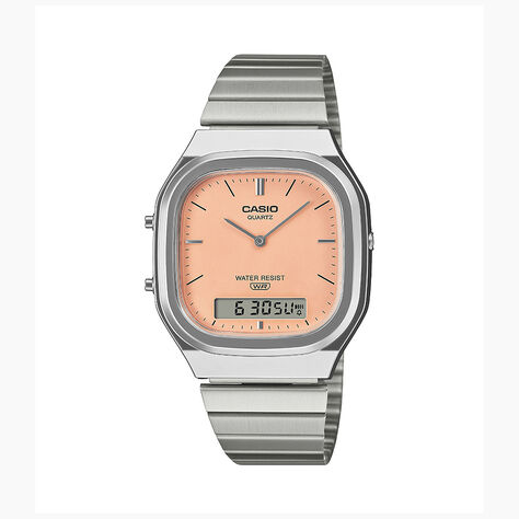 Montre Casio Collection Aq240 Orange - Montres Unisex | Histoire d&rsquo;Or