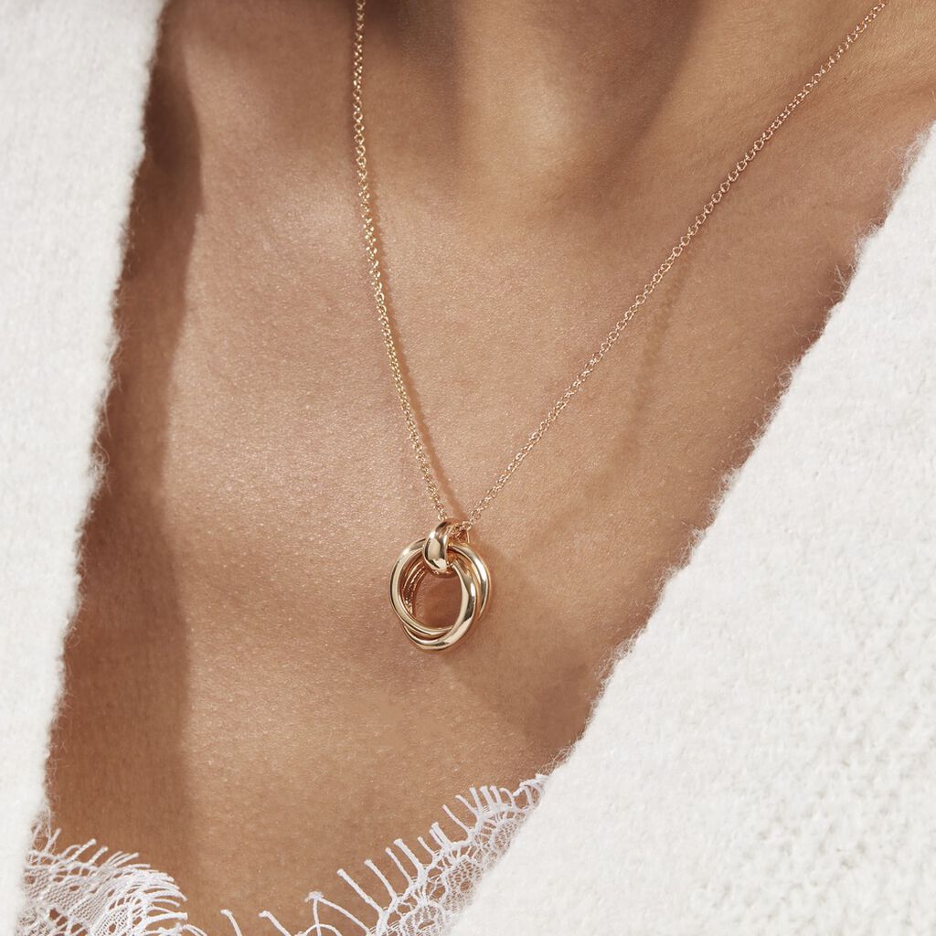 Collier Plaqué Or Jaune Alfonsina - Colliers Femme | Histoire d’Or