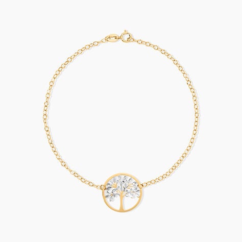 Bracelet Aragorn Or Bicolore - Bracelets Femme | Histoire d&rsquo;Or