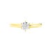 Bague Solitaire Ruken Or Jaune Diamant - Bagues solitaires Femme | Histoire d’Or