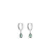 Creoles Jerusha Argent Blanc Oxydes De Zirconium - Boucles d'oreilles créoles Femme | Histoire d’Or