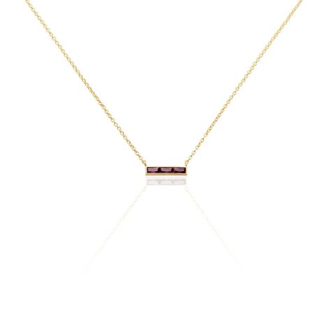 Collier Plaqué Or Linnert Spinelles - Colliers Femme | Histoire d’Or