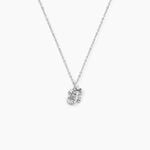 Collier Amalthee Argent Blanc Oxyde De Zirconium - Colliers Zodiaque Femme | Histoire d&rsquo;Or