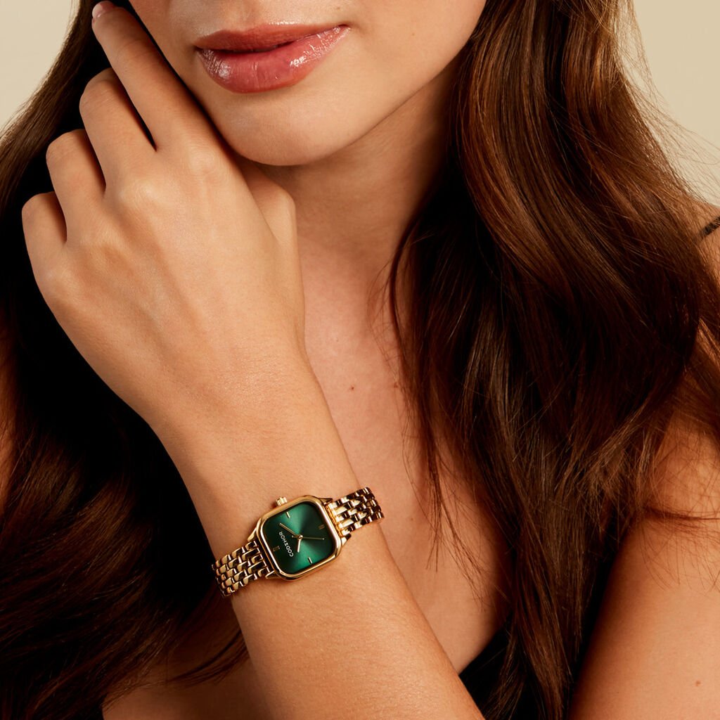 Montre Codhor Laetitia Vert - Montres Femme | Histoire d&rsquo;Or