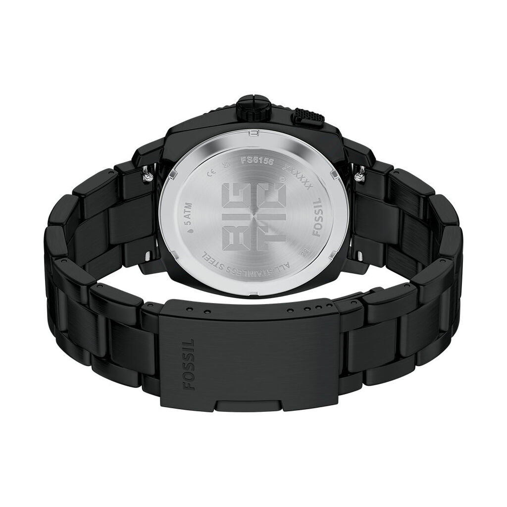 Montre Fossil Machine Big Tic Noir - Montres Homme | Histoire d&rsquo;Or