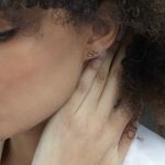 Boucles D'oreilles Puces Ajna Plaqu&eacute; Or Jaune - Boucles d'oreilles fantaisie Femme | Histoire d&rsquo;Or