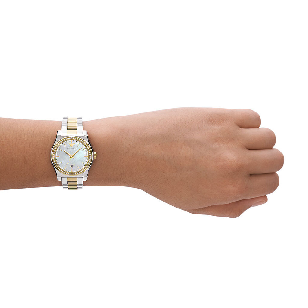 Montre Emporio Armani Nacre - Montres Femme | Histoire d’Or