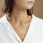 Collier Solitaire Victoria Platine Blanc Diamant - Colliers Femme | Histoire d&rsquo;Or